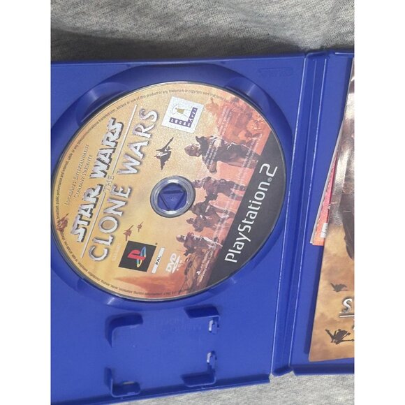 Star Wars The Clone Wars PlayStation 2 PS2 Video Game - Picture 3 of 6
